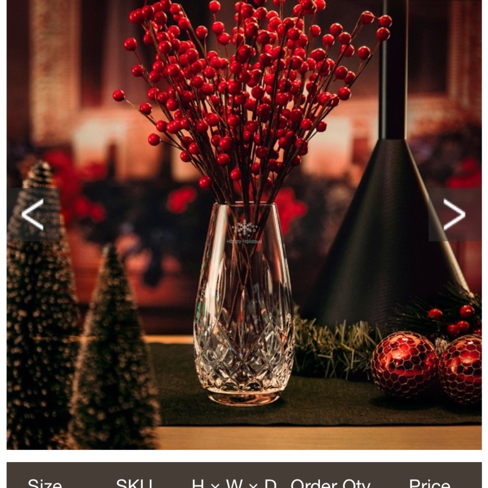 WATERFORD CHRYSTAL VASE - Picture 3 of 3